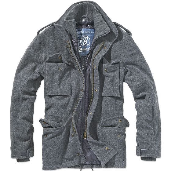 Куртка Brandit M-65 Voyager из Шерсти - Антрацит