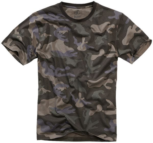 Футболка Brandit - Dark Camo