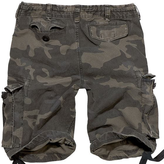 Шорты Brandit Vintage Classic - Dark Camo