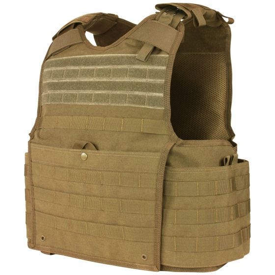 Плитоноска Condor Enforcer Разъемная - Coyote Brown