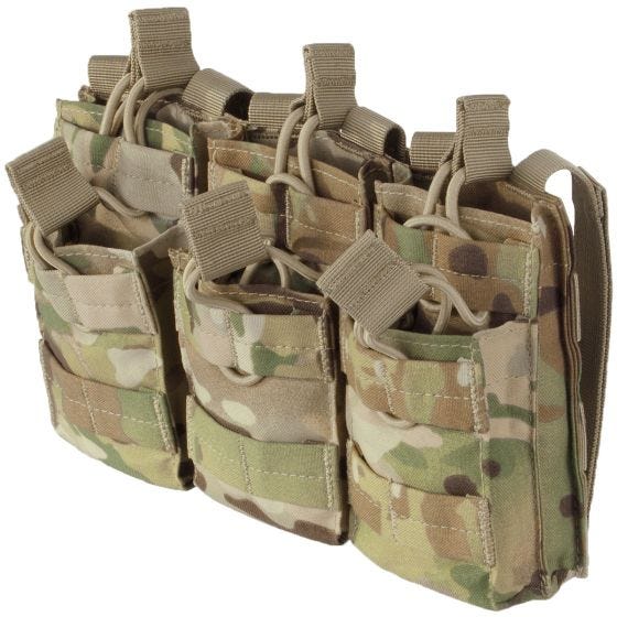 Подсумок для Магазина Condor Triple Stacker M4/M16 - MultiCam