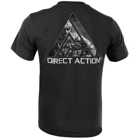 Футболка Direct Action Logo D.A. 3 Черный
