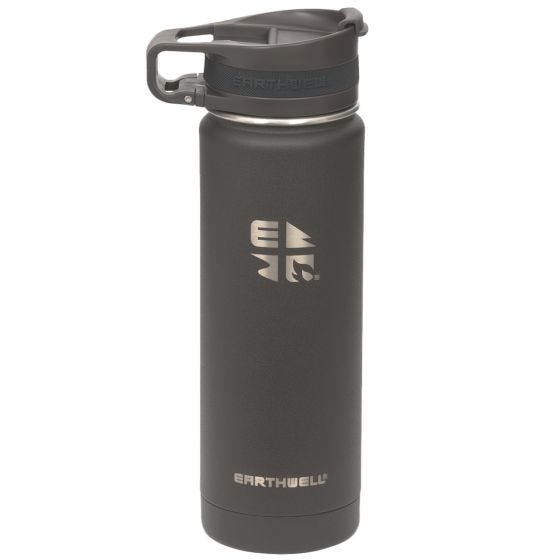 Герметичная Бутылка Earthwell Roaster Loop 592 мл - Volcanic Black