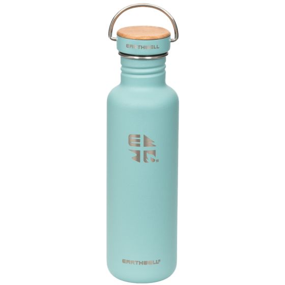 Бутылка с Одинарными Стенками Earthwell Woodie 800 мл - Maple/Aqua Blue