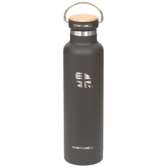 Герметичная Бутылка Earthwell Woodie 650 мл - Pine/Volcanic Black