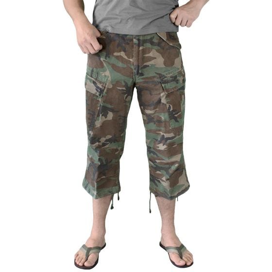 Шорты 3/4 Surplus Engineer Vintage Woodland
