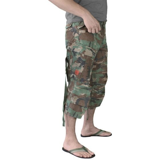 Шорты 3/4 Surplus Engineer Vintage Woodland