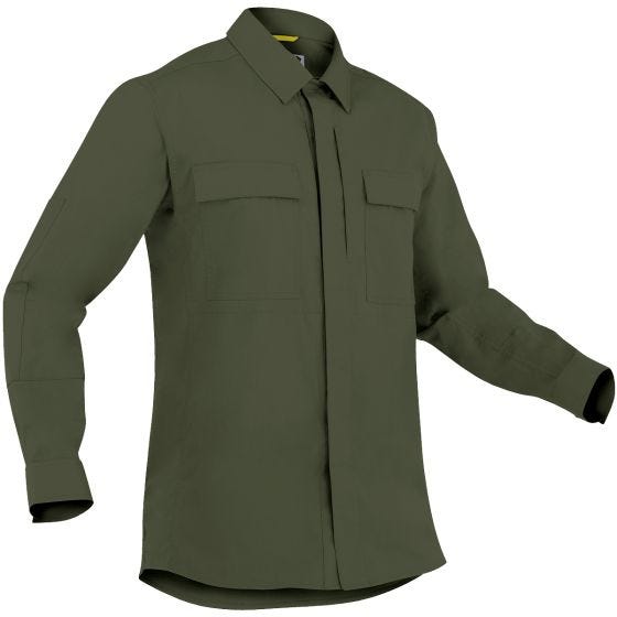 Рубашка с Длинным Рукавом First Tactical Specialist BDU Мужская - Зеленый