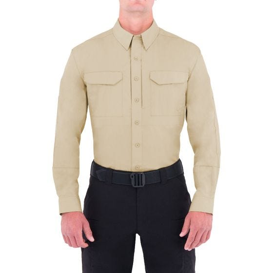 Рубашка с Длинным Рукавом First Tactical Specialist Tactical Мужская - Хаки