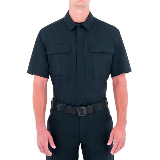Рубашка с Коротким Рукавом First Tactical Specialist BDU Мужская - Midnight Navy