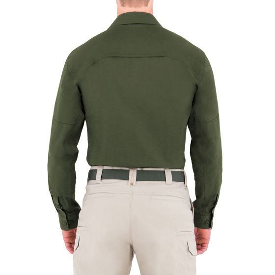 Рубашка с Длинным Рукавом First Tactical Tactix BDU Мужская - Зеленый