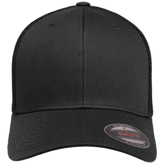 Сетчатая Кепка Flexfit Trucker - Черный