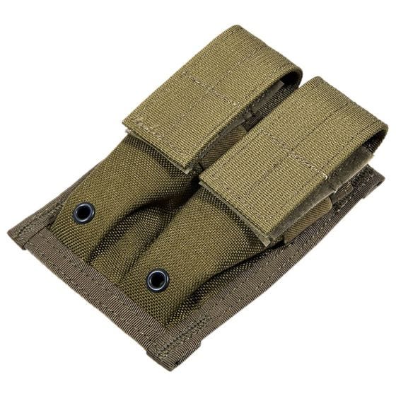 Двойной Подсумок для Магазинов Flyye MOLLE 9 мм - Coyote Brown