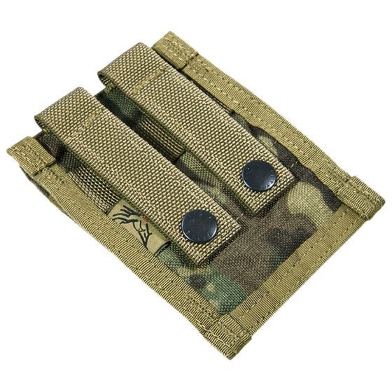 Двойной Подсумок для Магазинов Flyye MOLLE 9 мм - MultiCam