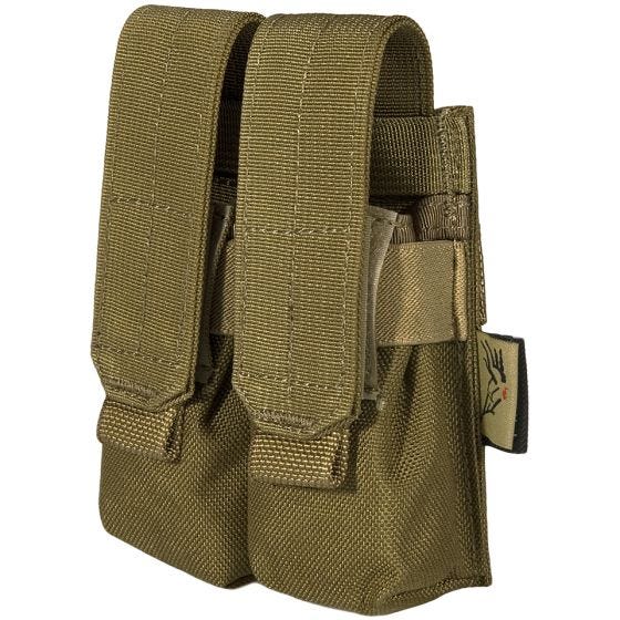 Двойной Подсумок для Магазинов Flyye Ver. FE 9 мм MOLLE - Coyote Brown