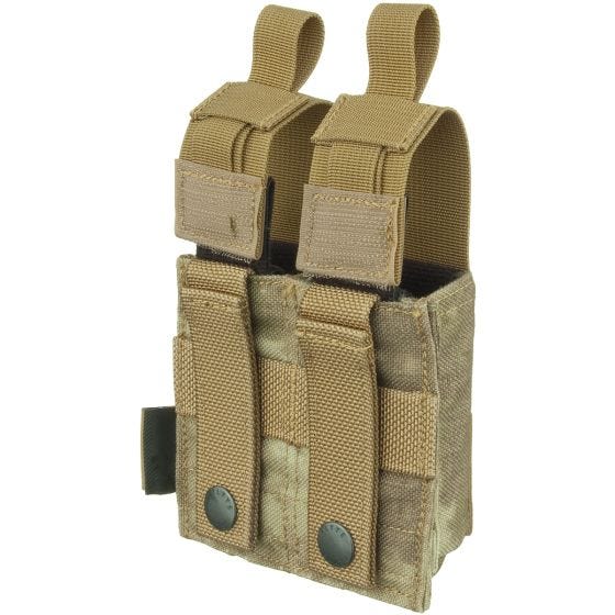 Двойной Подсумок для Пистолетных Магазинов Flyye Ver. HP 9 мм MOLLE - A-TACS AU