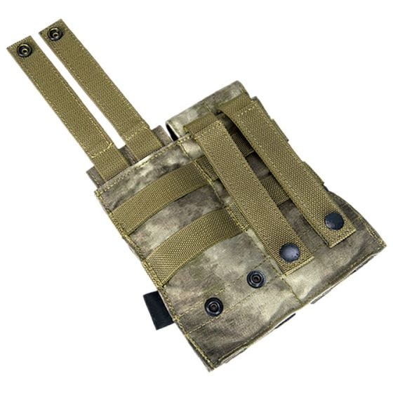 Двойной Подсумок для Магазинов Flyye M4/M16 MOLLE - A-TACS AU