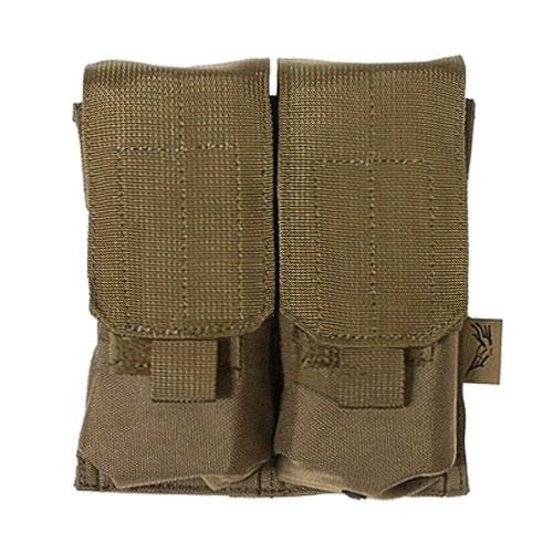 Двойной Подсумок для Магазинов Flyye M4/M16 MOLLE - Coyote Brown