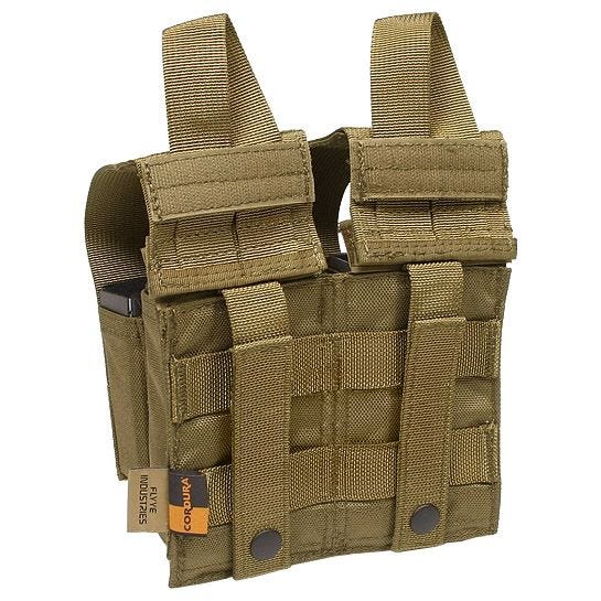 Подсумок для Двух Магазинов M4/M16 + Четырех Пистолетных Магазинов Flyye MOLLE - Coyote Brown