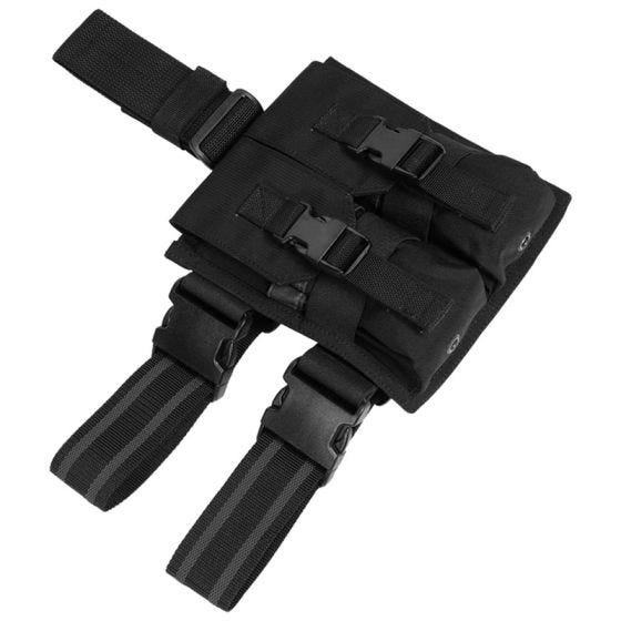 Двойной Подсумок для Магазинов на Ногу Flyye M4/M16 - Черный