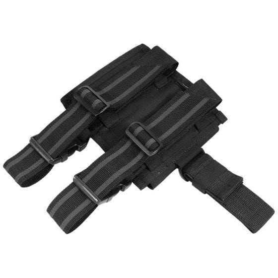 Двойной Подсумок для Магазинов на Ногу Flyye M4/M16 - Черный