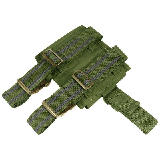 Двойной Подсумок для Магазинов на Ногу Flyye M4/M16 - Olive Drab