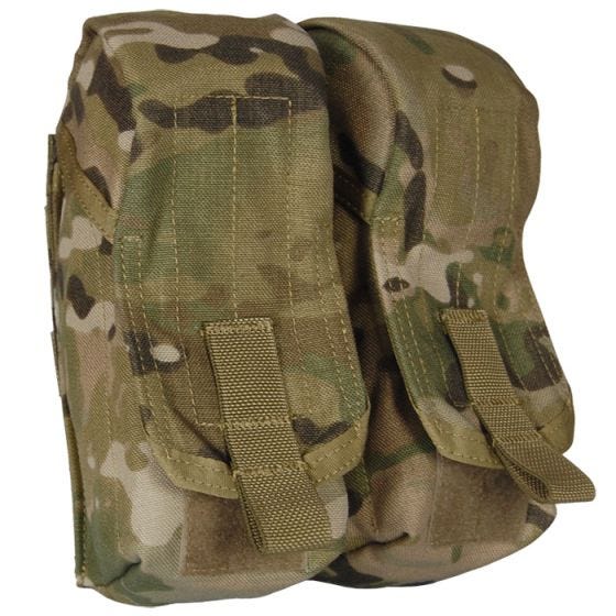 Двойной Подсумок для Магазинов Flyye AK MOLLE - MultiCam