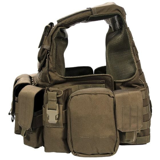 Жилет с Набором Подсумков Flyye Force Recon ver. Land - Coyote Brown