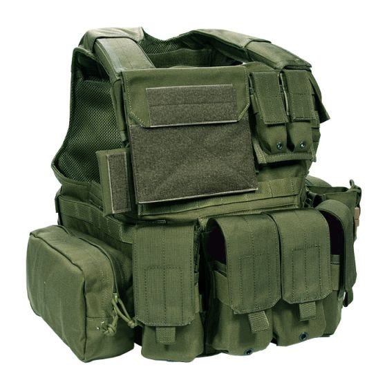 Жилет с Набором Подсумков Flyye Force Recon ver. Land - Olive Drab