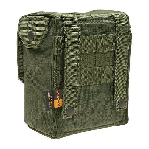 Подсумок для Патронов Flyye M249 200Rds MOLLE - Ranger Green
