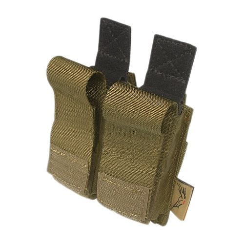 Двойной Подсумок для Пистолетных Магазинов Flyye .45 - Coyote Brown