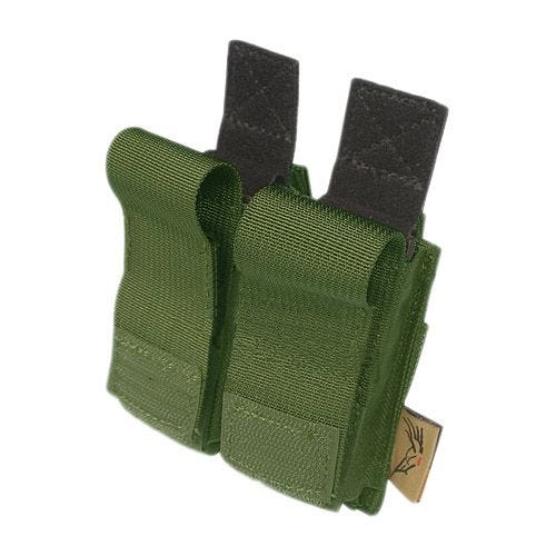 Двойной Подсумок для Пистолетных Магазинов Flyye .45 - Olive Drab