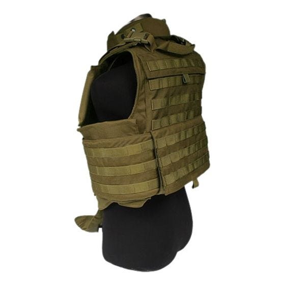 Разгрузочный Жилет MOLLE Flyye MTV - Coyote Brown