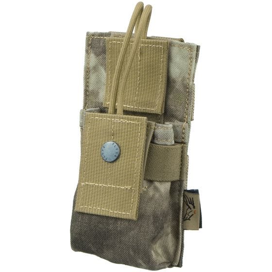Укороченный Подсумок для Рации Flyye MOLLE - A-TACS AU