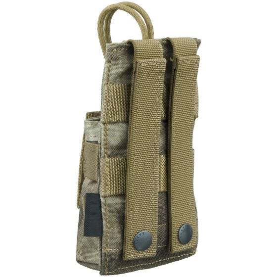 Укороченный Подсумок для Рации Flyye MOLLE - A-TACS AU