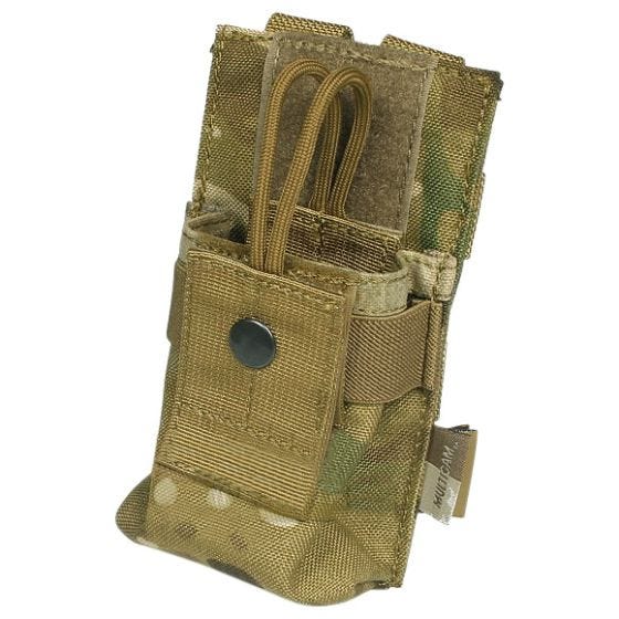Укороченный Подсумок для Рации Flyye MOLLE - MultiCam
