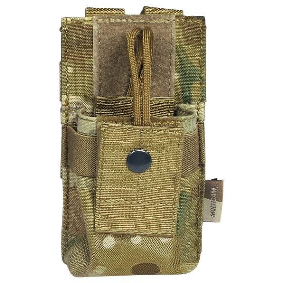 Укороченный Подсумок для Рации Flyye MOLLE - MultiCam