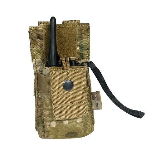 Укороченный Подсумок для Рации Flyye MOLLE - MultiCam