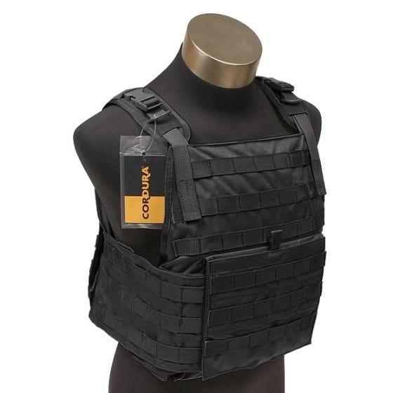 Плитоноска Flyye PC с Системой MOLLE - Черный