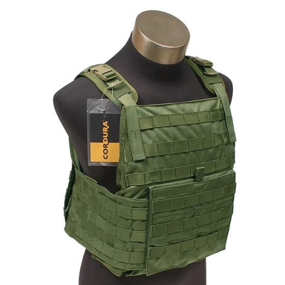 Плитоноска Flyye PC с Системой MOLLE - Olive Drab