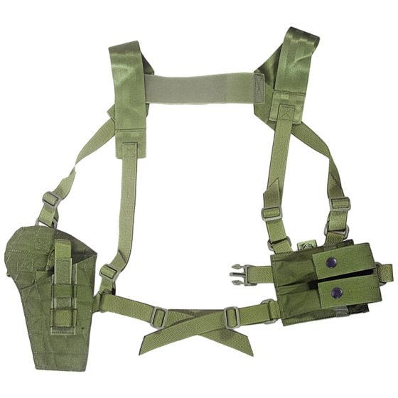 Панель под Наплечную Кобуру Flyye MOLLE - Olive Drab