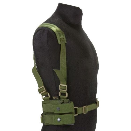 Панель под Наплечную Кобуру Flyye MOLLE - Olive Drab