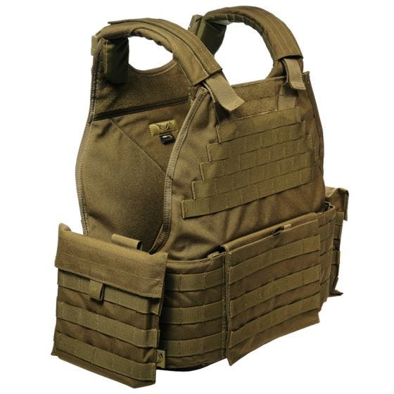 Плитоноска Flyye MOLLE SPC - Coyote Brown