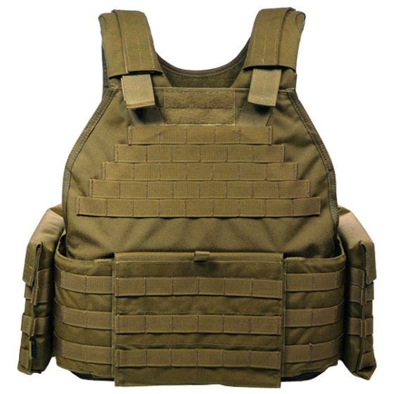 Плитоноска Flyye MOLLE SPC - Coyote Brown