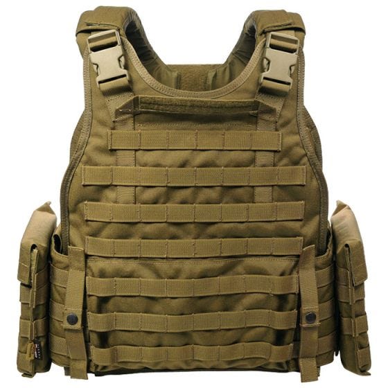 Плитоноска Flyye MOLLE SPC - Coyote Brown