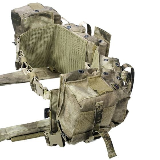 Нагрудный Планшет Flyye Tactical LBT 1961G Band - A-TACS AU