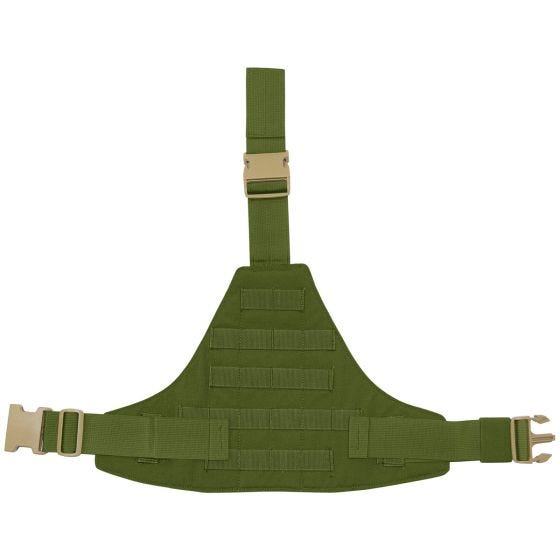 Треугольная Панель на Ногу Flyye MOLLE - Olive Drab