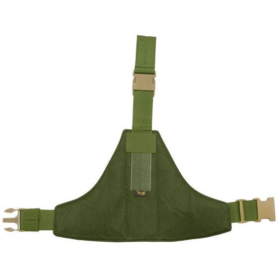 Треугольная Панель на Ногу Flyye MOLLE - Olive Drab