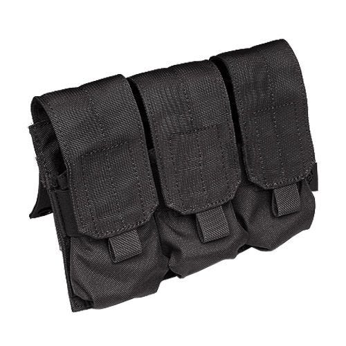 Подсумок для Трех Магазинов Flyye M4/M16 MOLLE - Черный