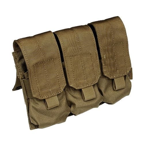 Подсумок для Трех Магазинов Flyye M4/M16 MOLLE - Coyote Brown